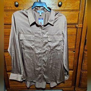 📍- EQUIPMENT Classic Signature Top Button Down XXL NWT